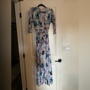 Pinkblush Floral Maxi Dress